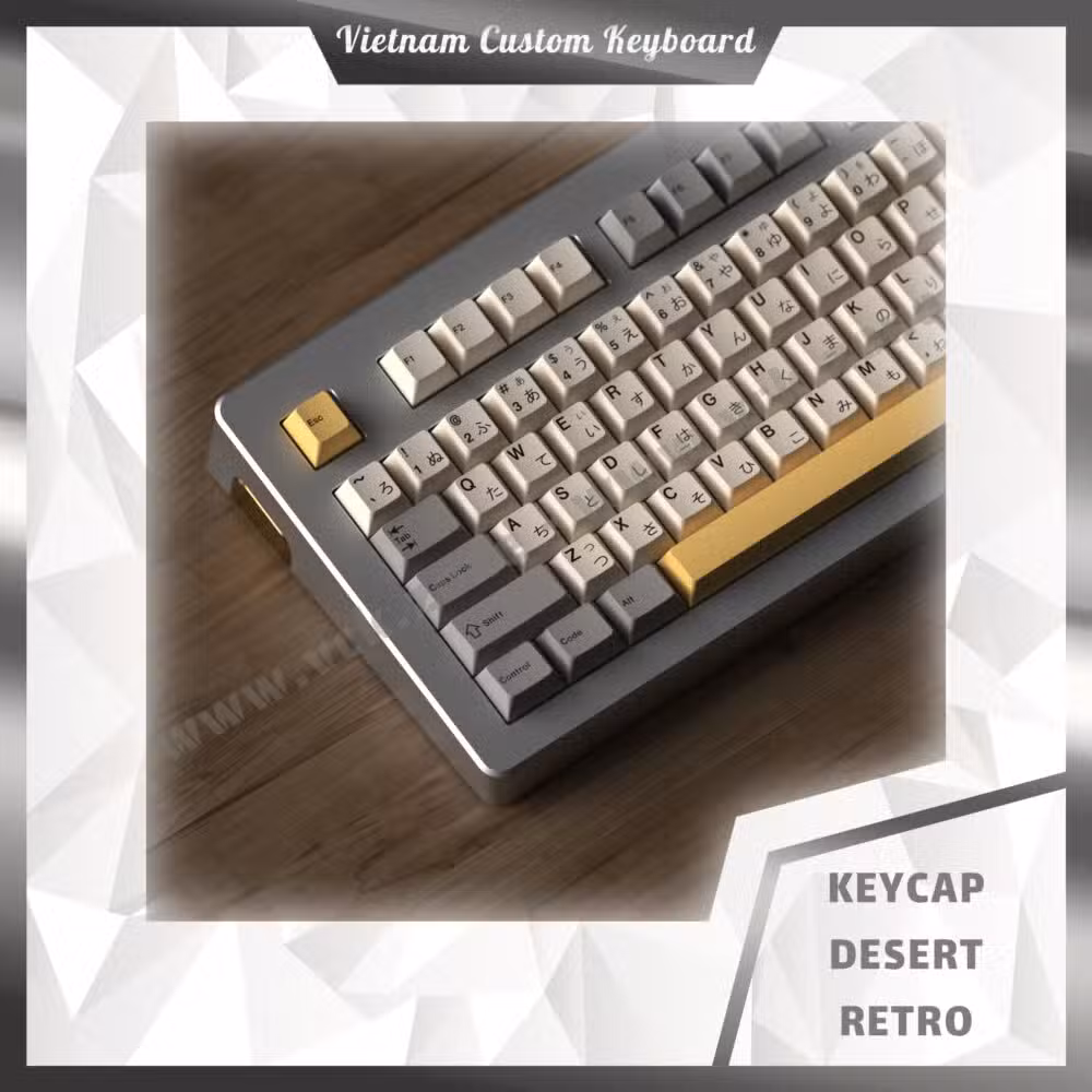 Keycap Desert Retro 152 Keys