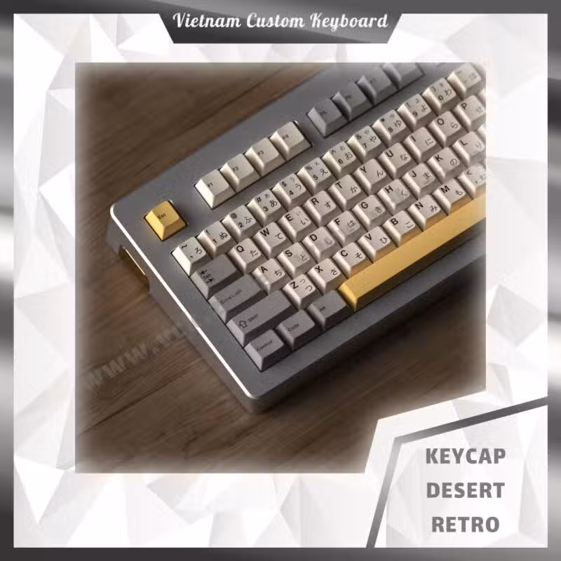 Keycap Desert Retro 152 Keys