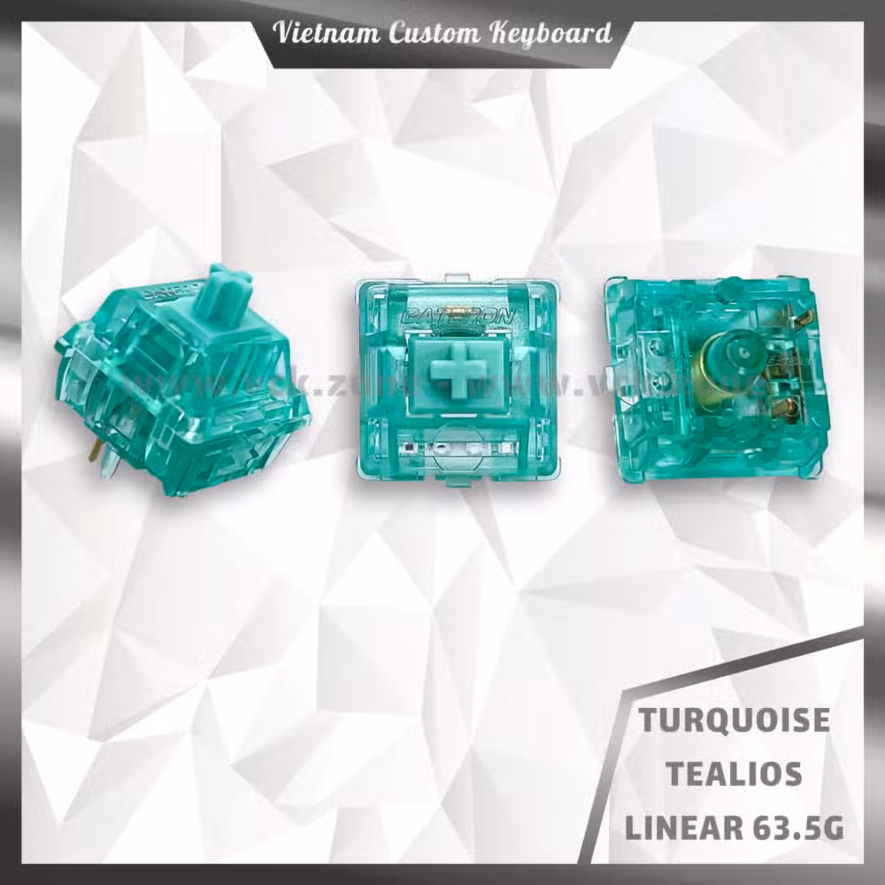 ZealPC Turquoise Tealios