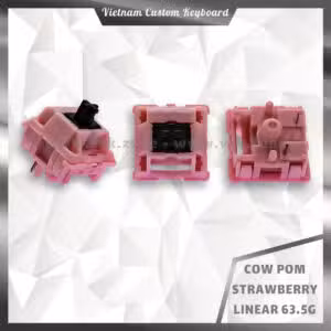 Cow Strawberry POM