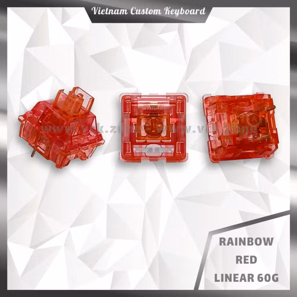 Candy Rainbow Red