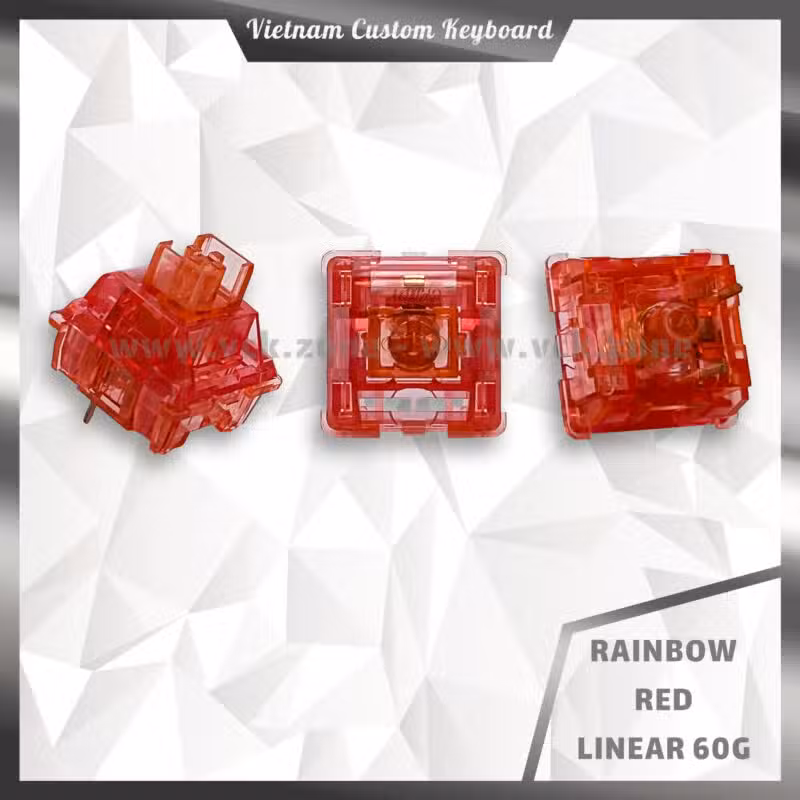 Candy Rainbow Red