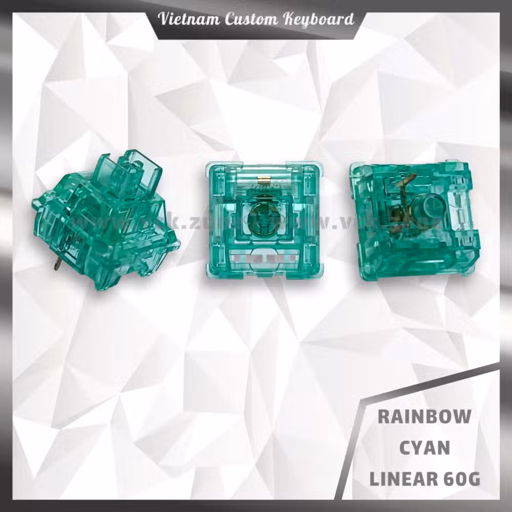 Candy Rainbow Cyan