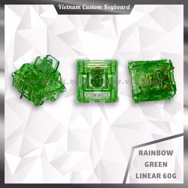 Candy Rainbow Green
