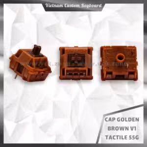 Gateron Cap Golden Brown V2