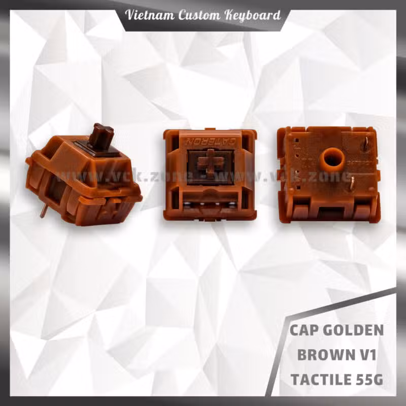 Gateron Cap Golden Brown V1