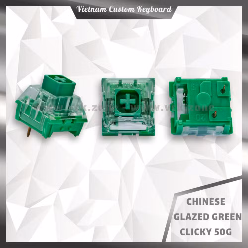 Kailh Chinese Glazed Green