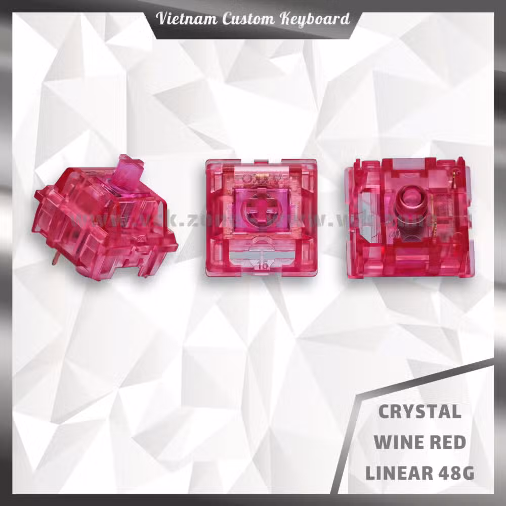 Akko Crystal Wine Red