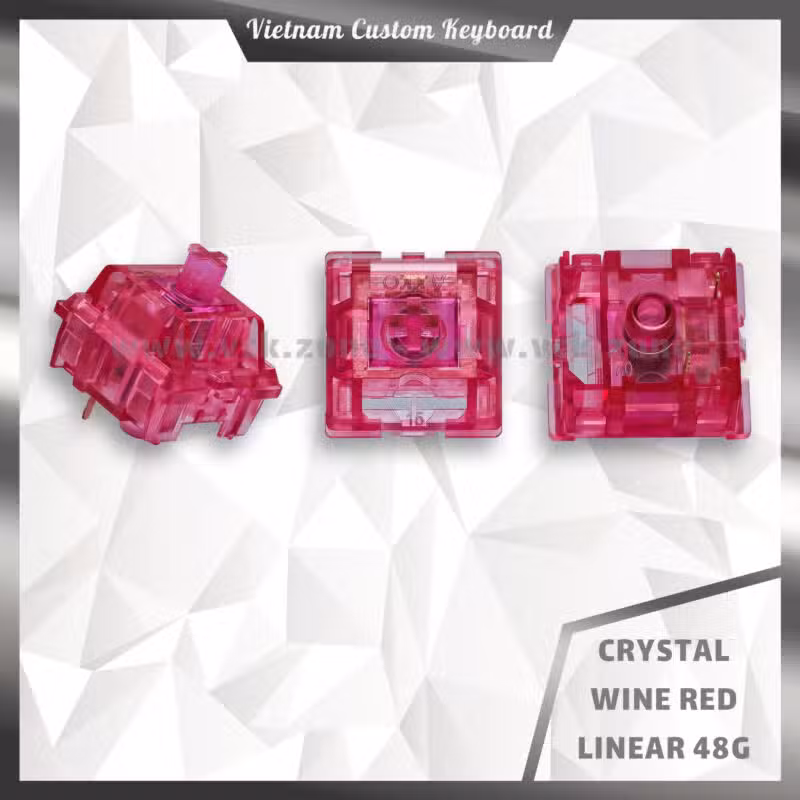Akko Crystal Wine Red