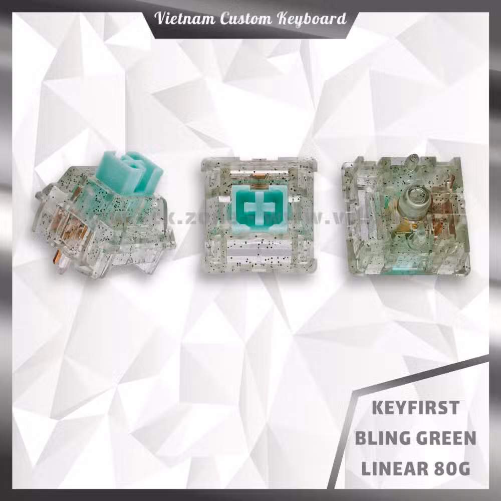 HaiMu Keyfirst Bling Green