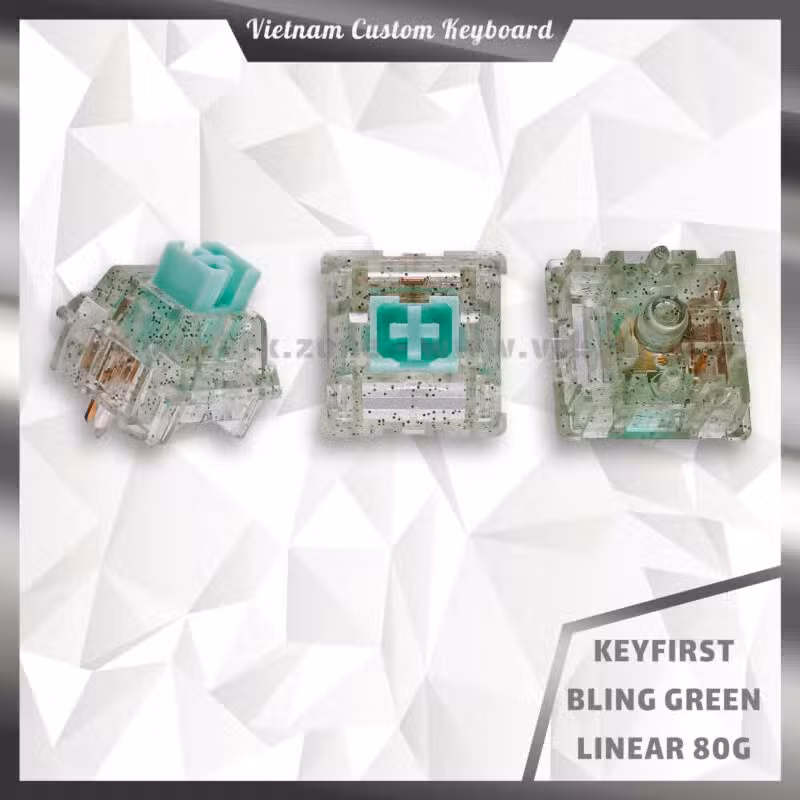 HaiMu Keyfirst Bling Green