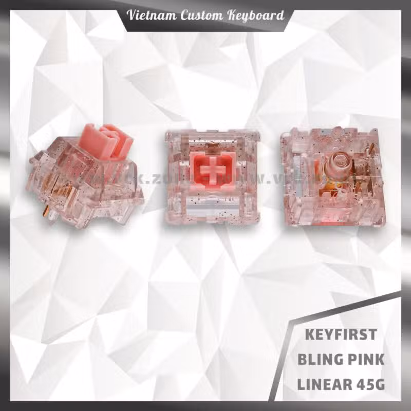HaiMu Keyfirst Bling Pink