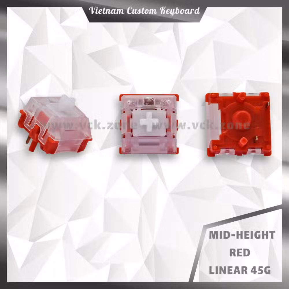Kailh Mid-Height Red