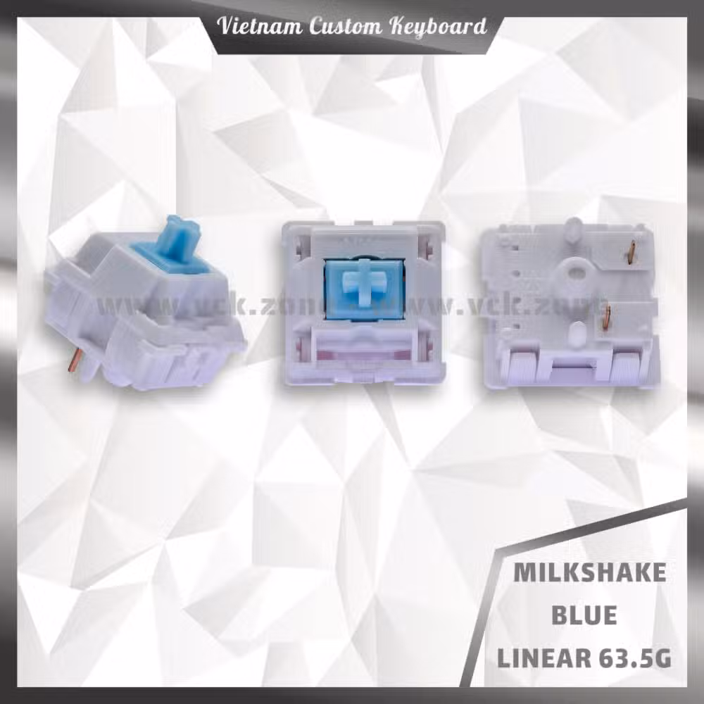 NovelKeys Silk Milkshake Blue