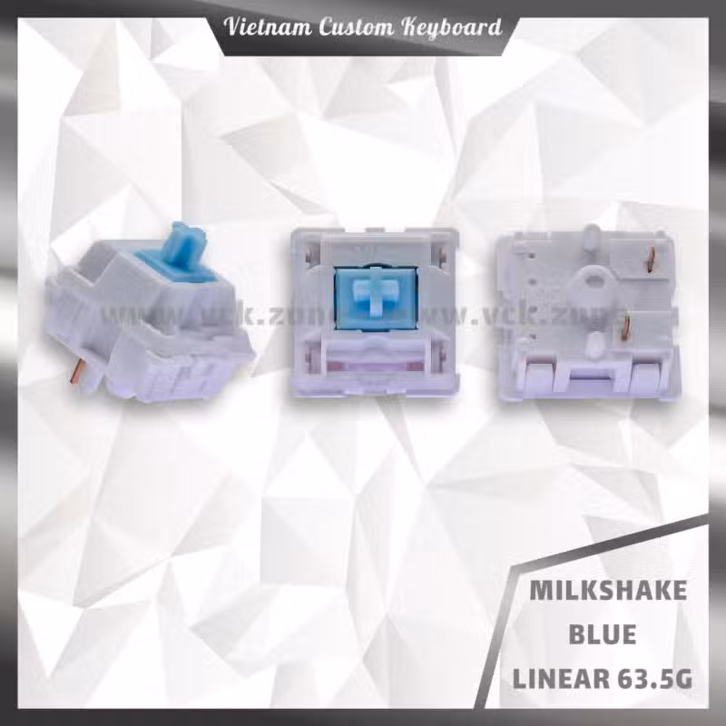 NovelKeys Silk Milkshake Blue
