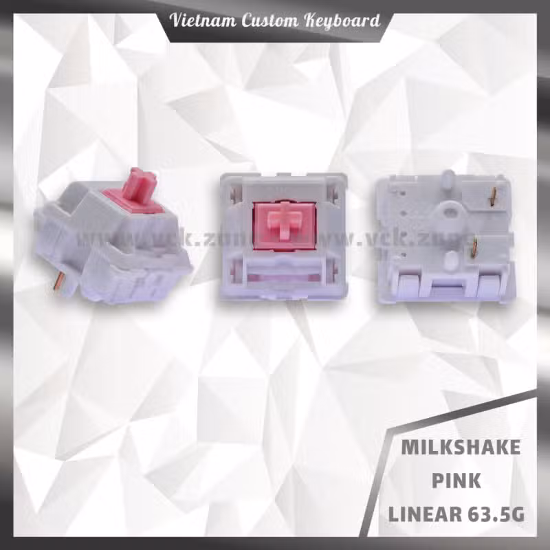 NovelKeys Silk Milkshake Pink