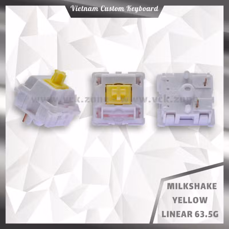 NovelKeys Silk Milkshake Yellow