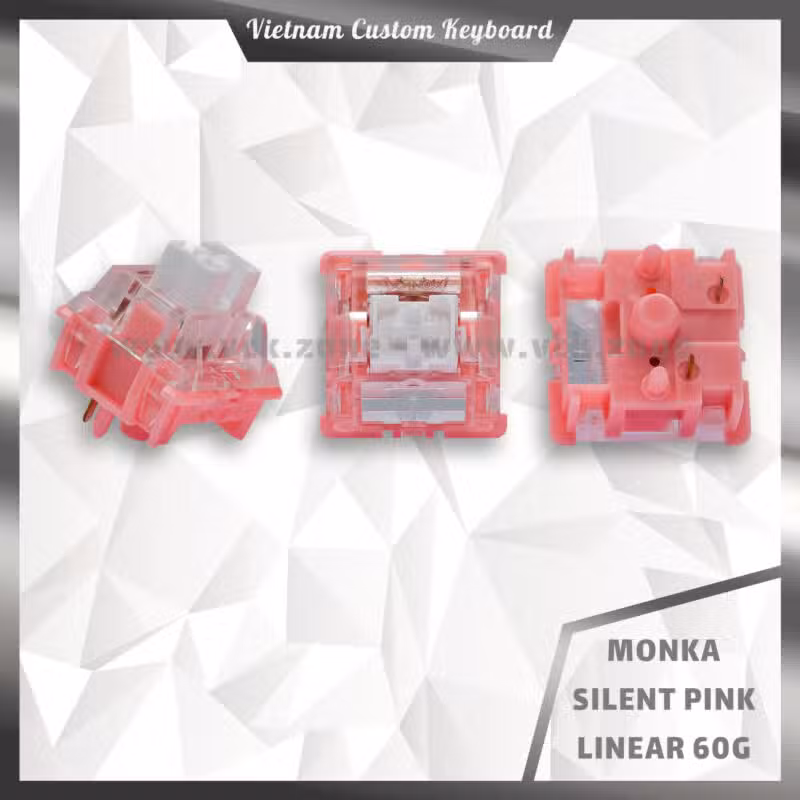 HaiMu Monka Silent Pink