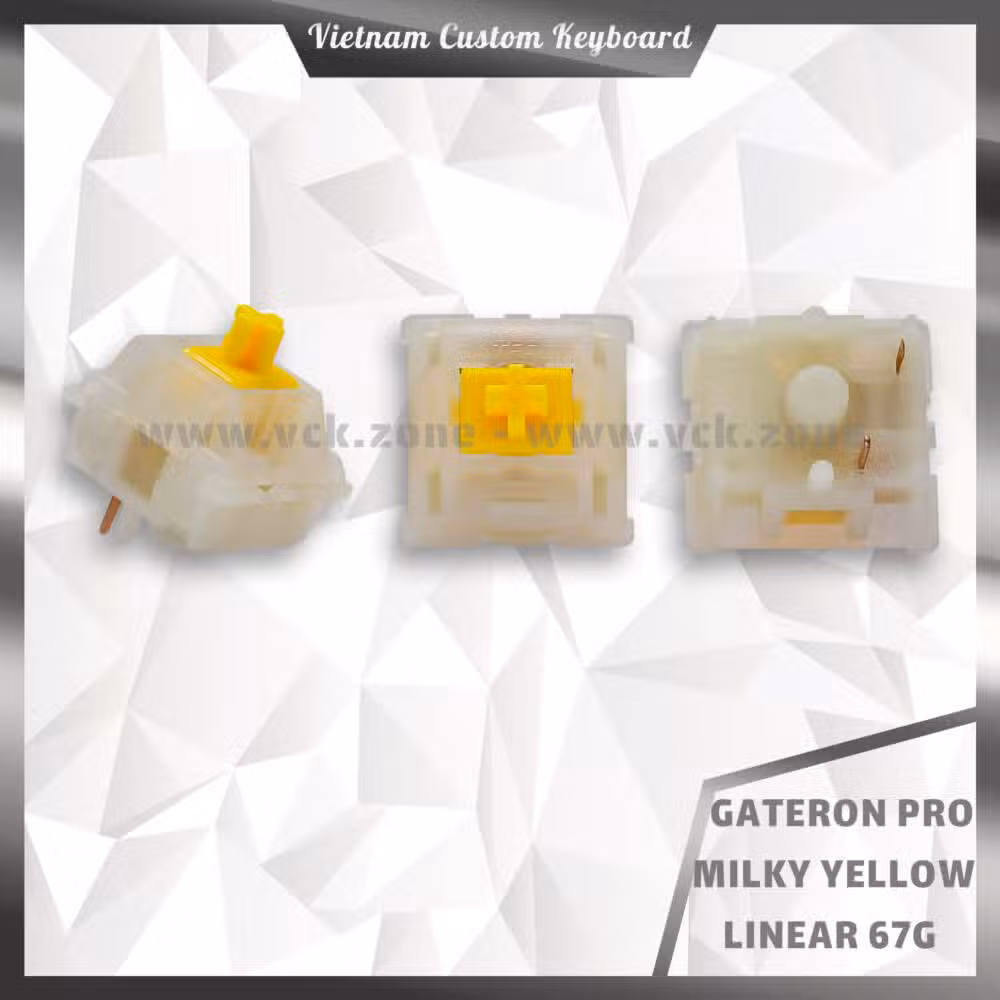 Gateron Pro Milky Yellow