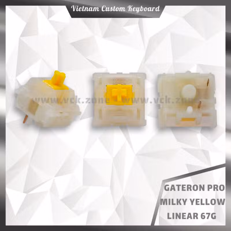 Gateron Pro Milky Yellow